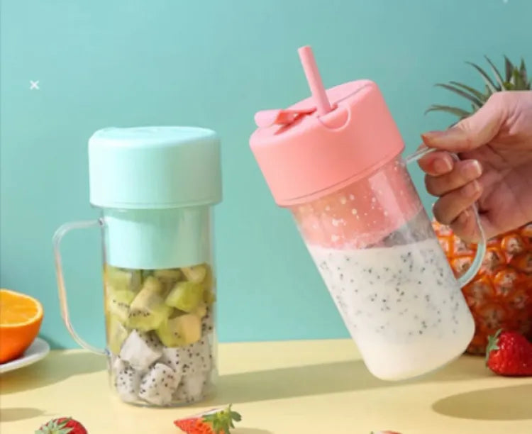 New 2-in-1 Mini Crusher Juicer,High-Quality Blender.