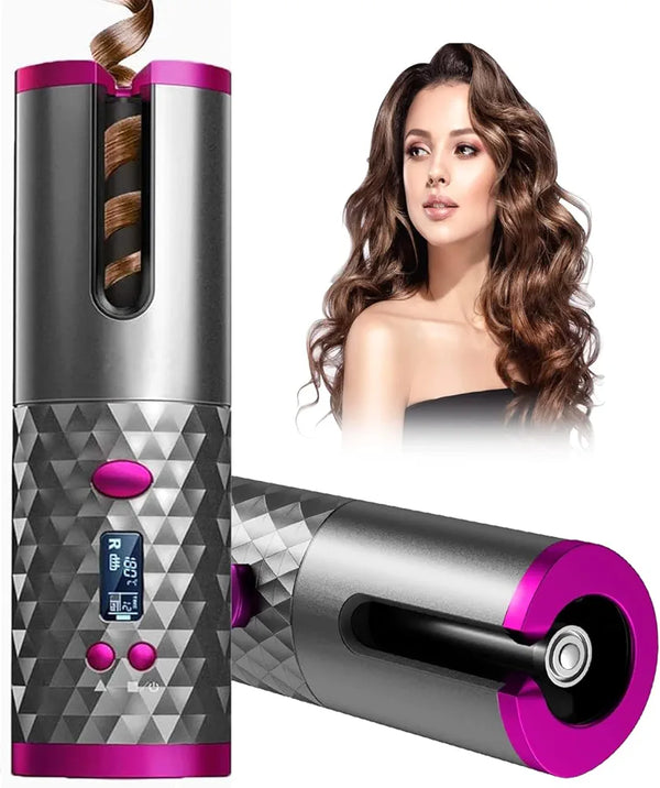 Automatic Hair curler| USB Rechargeable.