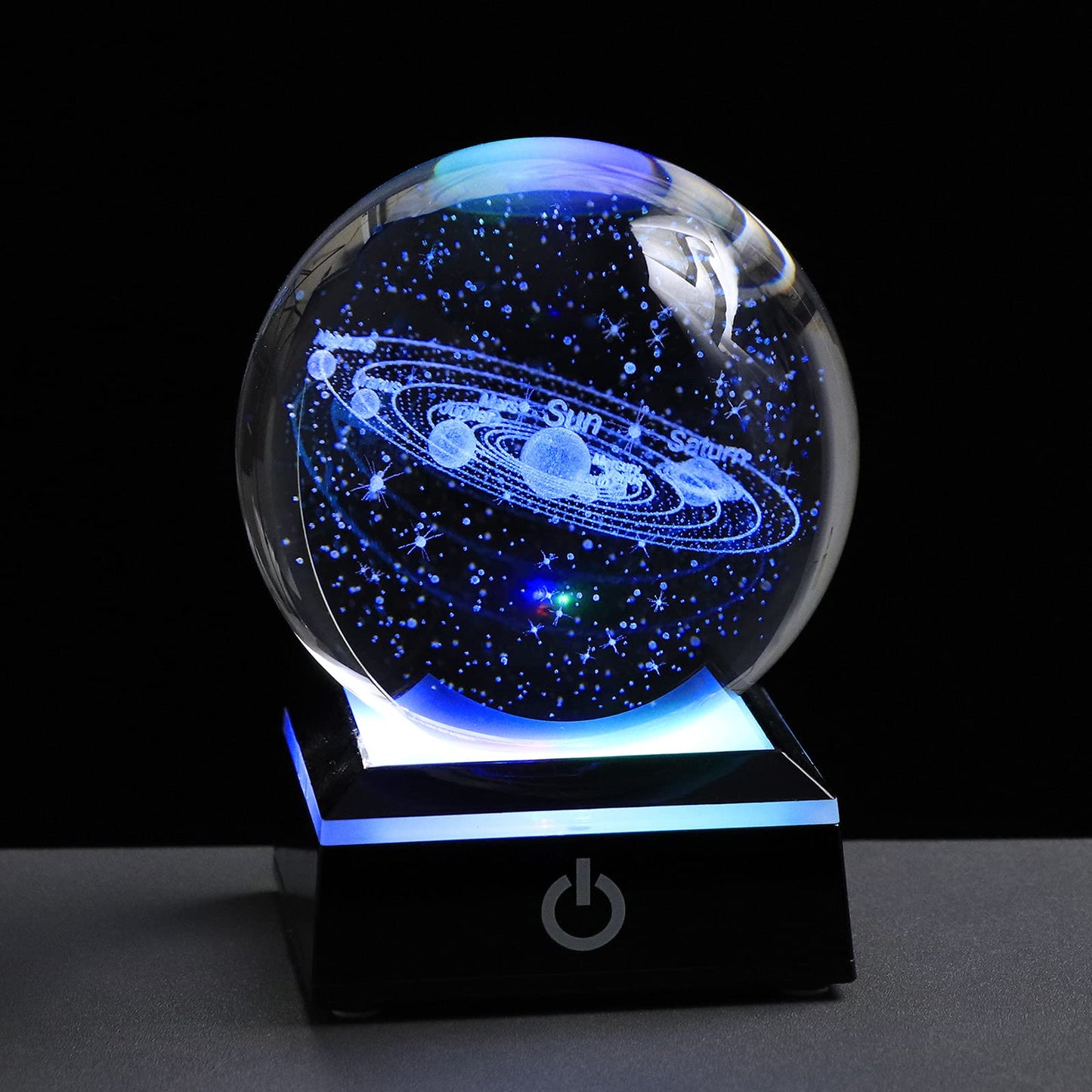 3D Hot Galaxy Planet Moon Lamp with USB LED for Home Decoration