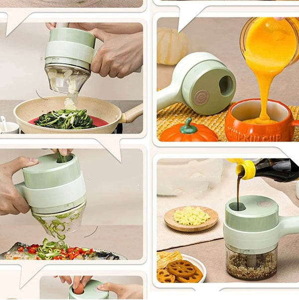 4-in-1 Multifunctional electric cutter.