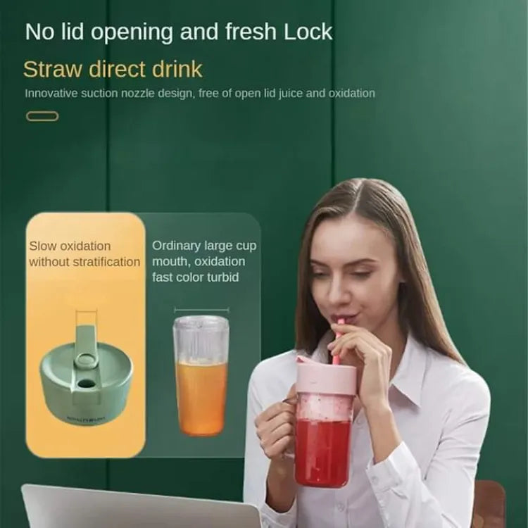 New 2-in-1 Mini Crusher Juicer,High-Quality Blender.