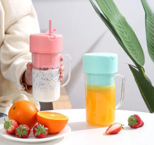 New 2-in-1 Mini Crusher Juicer,High-Quality Blender.
